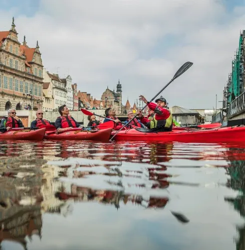 Gdańsk Trójmiasto KAJAKI W SERCU GDAŃSKA