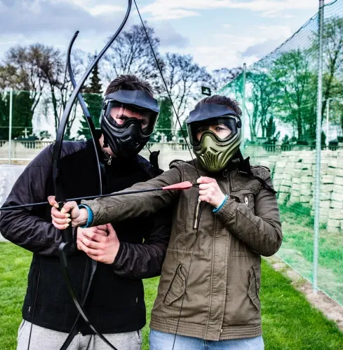 Gdańsk Trójmiasto BUBBLE + ARCHERY TAG