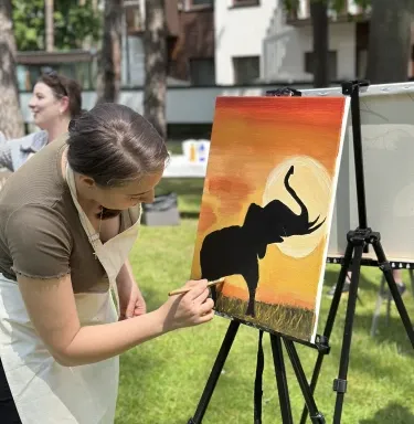 Gdańsk Trójmiasto MALOWANIE PRZY WINIE