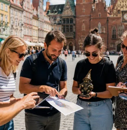 Wrocław GRA MIEJSKA TROPEM KRASNALI